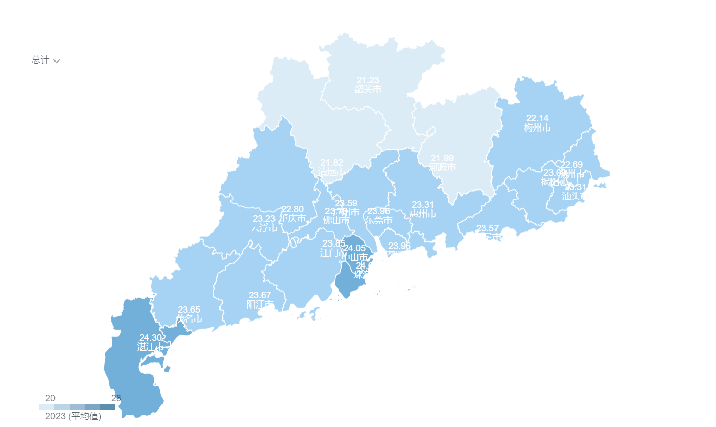 广东省区划地图