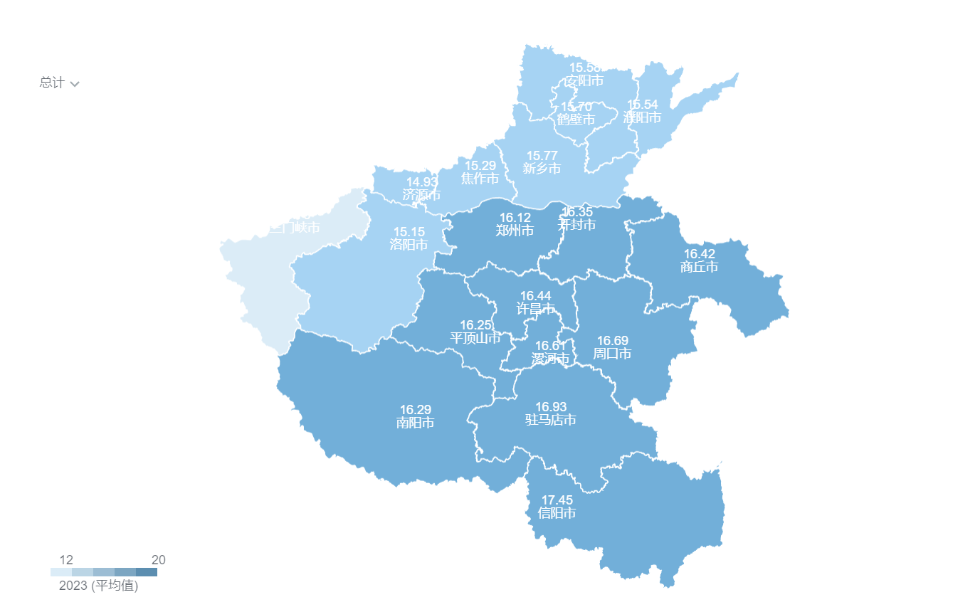 河南省区划地图