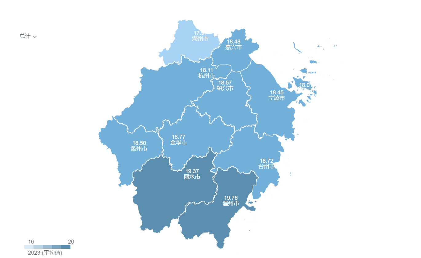 浙江省区划地图