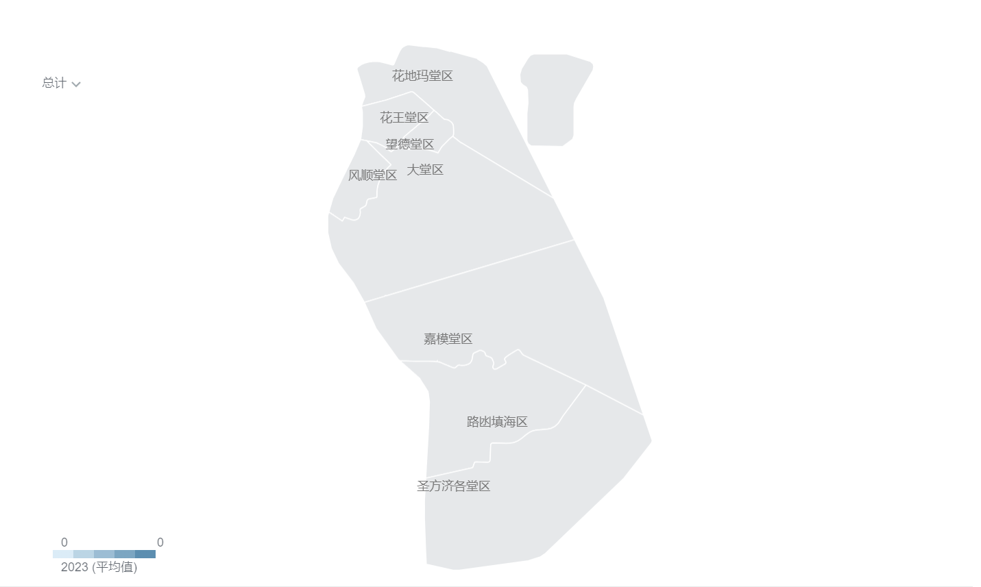 澳门特别行政区区划地图