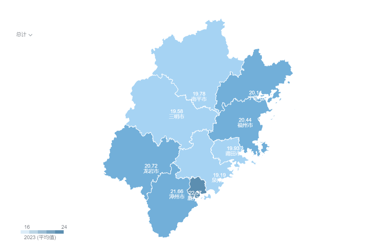 福建省区划地图