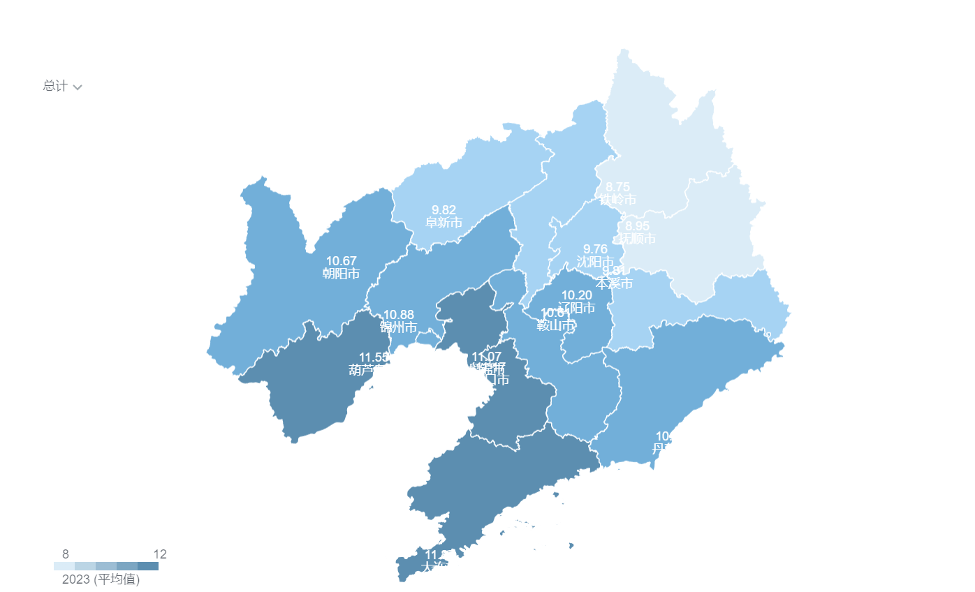 辽宁省区划地图